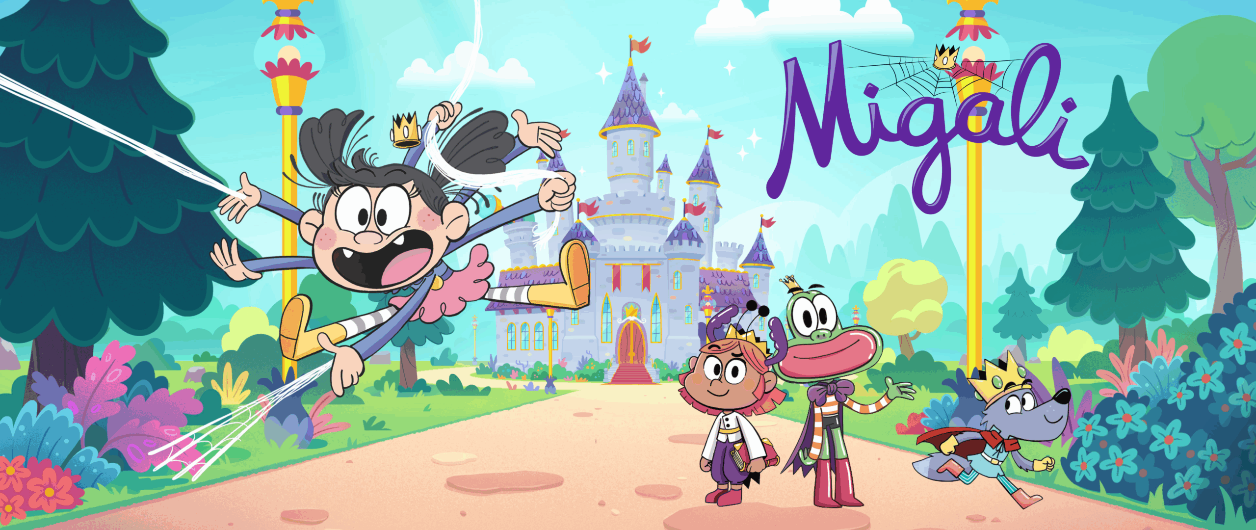 Migali, Animation, Preschool, Kids, Academy, Araignée, Moon-Keys