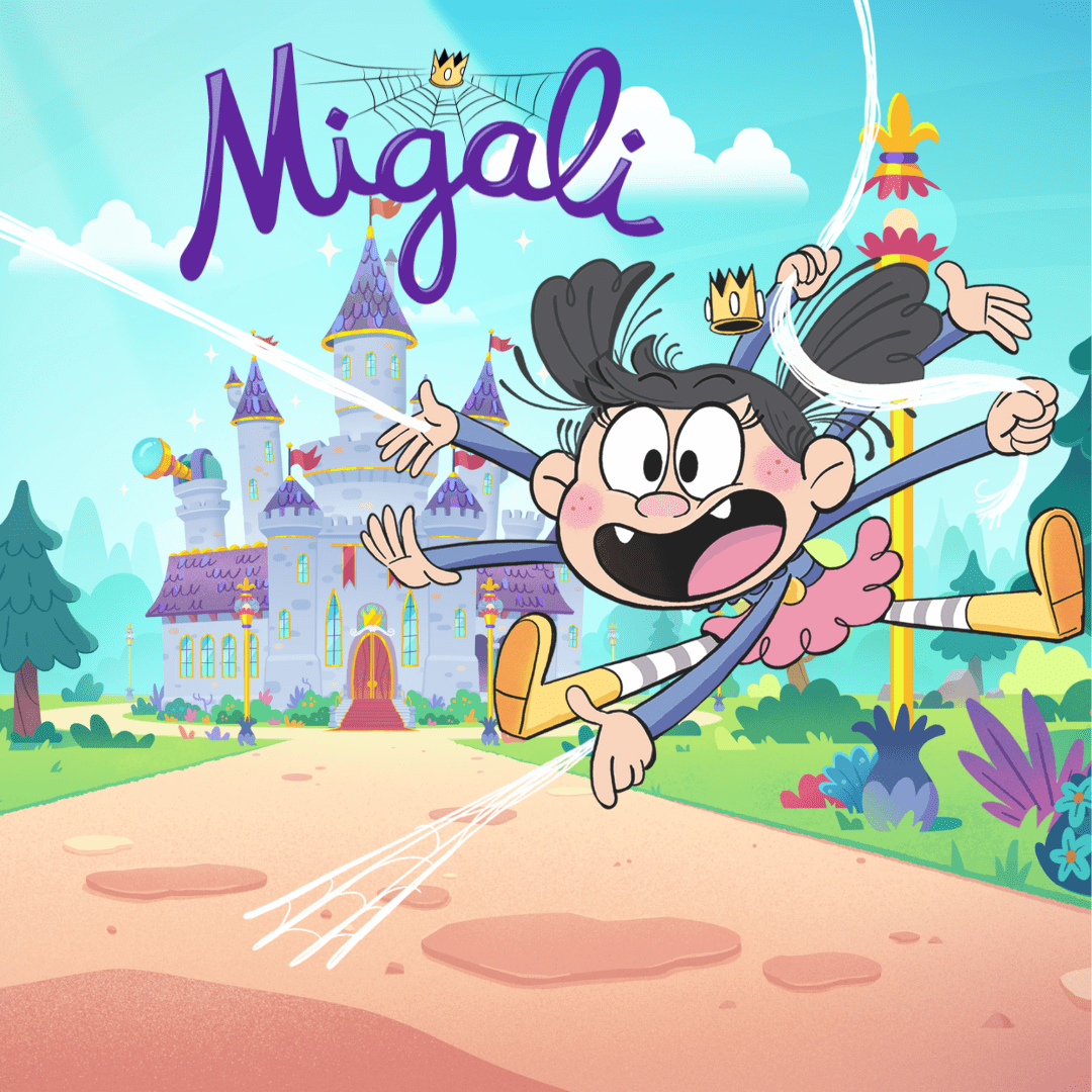 Migali, Animation, Preschool, Kids, Academy, Araignée, Moon-Keys