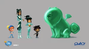 Gus le Chevalier Minus, Animation, Preschool, Kids, Family, Aventure Comédie, Iris, Thibaut, Pilou, Saison 3, Moon-Keys