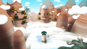 Gus le Chevalier Minus, Animation, Preschool, Kids, Family, Aventure Comédie, Iris, Thibaut, Pilou, Saison 3, Vallée des nuages, Moon-Keys