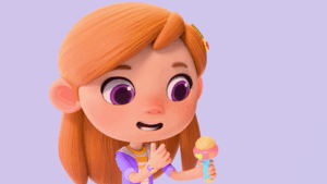 Melody & Momon, Animation, Preschool, Musical, Chien, Danse, Chanson, Thinking Song, Moon-Keys