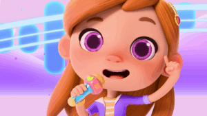 Melody & Momon, Animation, Preschool, Musical, Chien, Danse, Chanson, Thinking Song, Moon-Keys